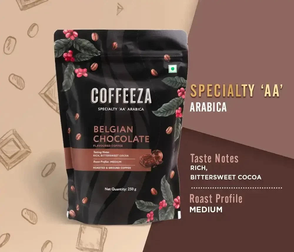 Aromatic Indulgence - "AA" Specialty Ground Coffee - Pack of 5 (250gm X5) - Image 7