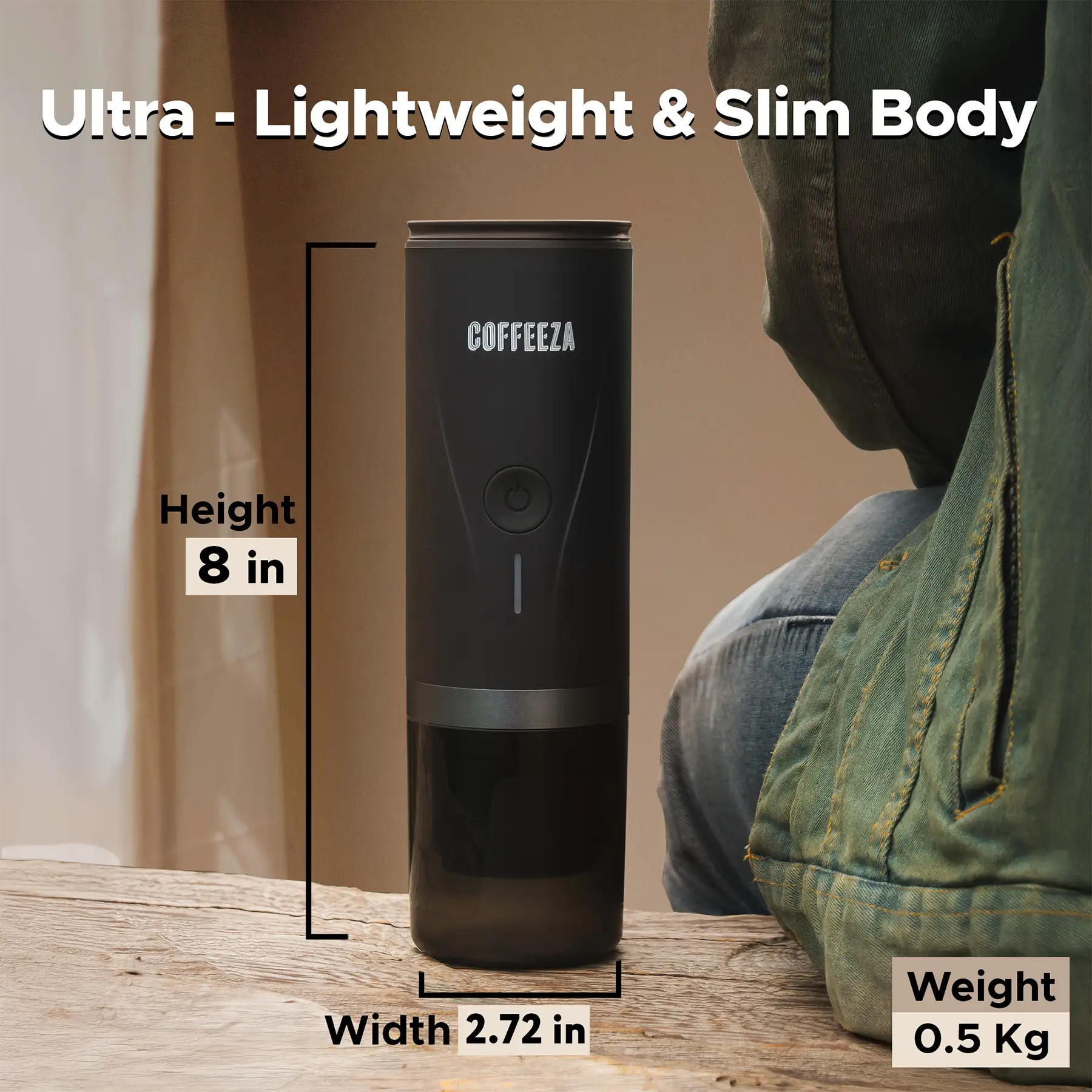 Finero Mini Portable Coffee Machine + 10 FREE Coffee Capsules + 1 Year Membership Benefits - Image 6