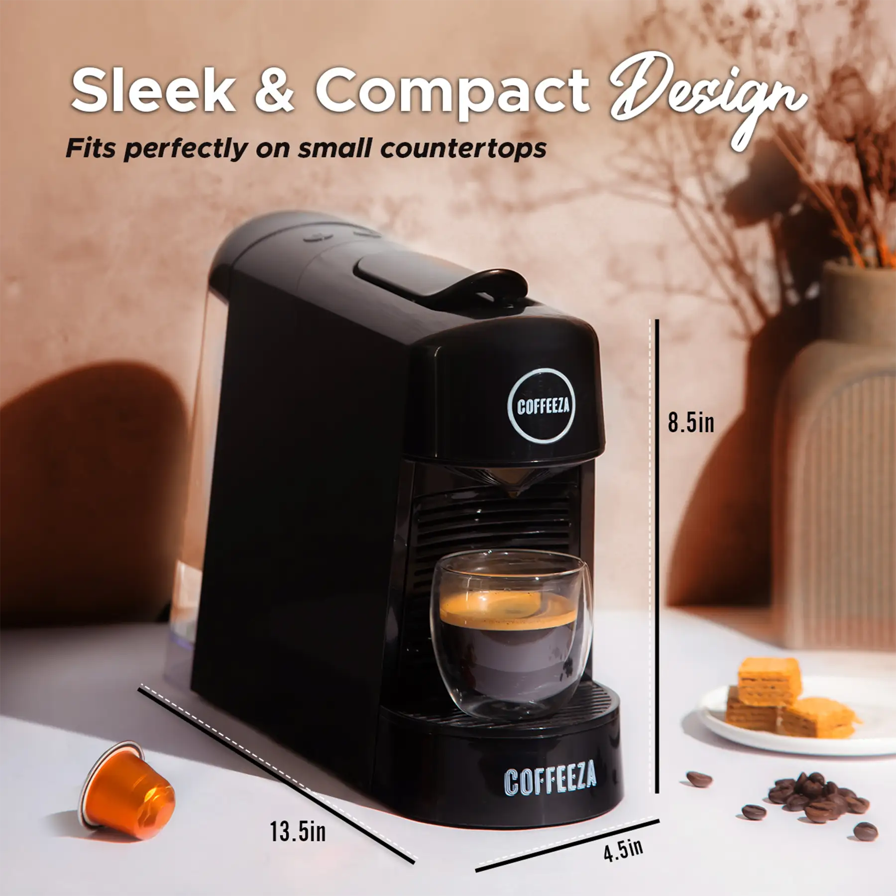 Finero Next Coffee Machine + 10 FREE Coffee Capsules + 1 Year Membership Benefits - Image 5