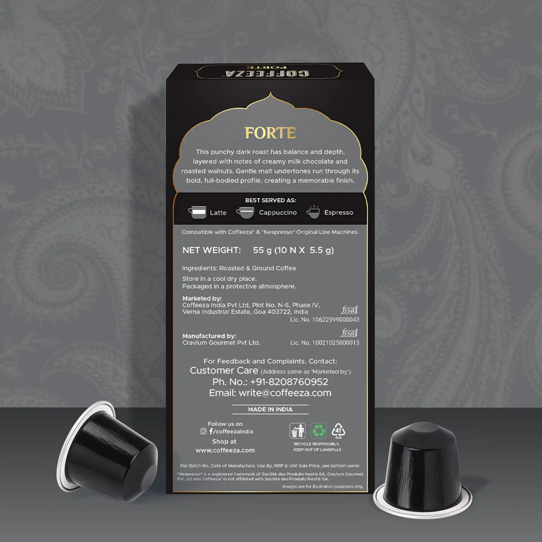 Forte Aluminium Coffee Capsules - Image 6