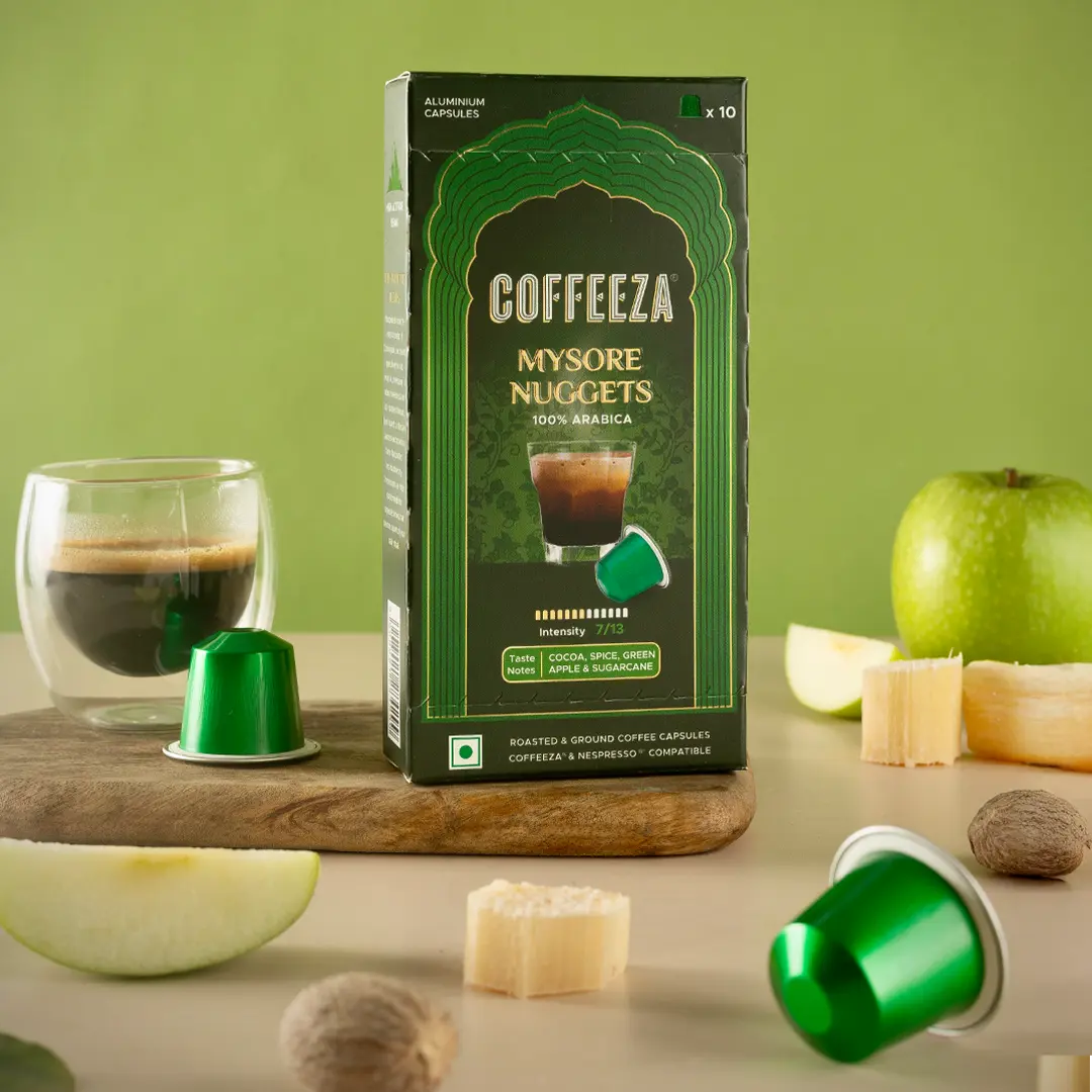 Mysore Nuggets AAA Grade Arabica Aluminium Coffee Capsules - Specialty Coffee - Image 4