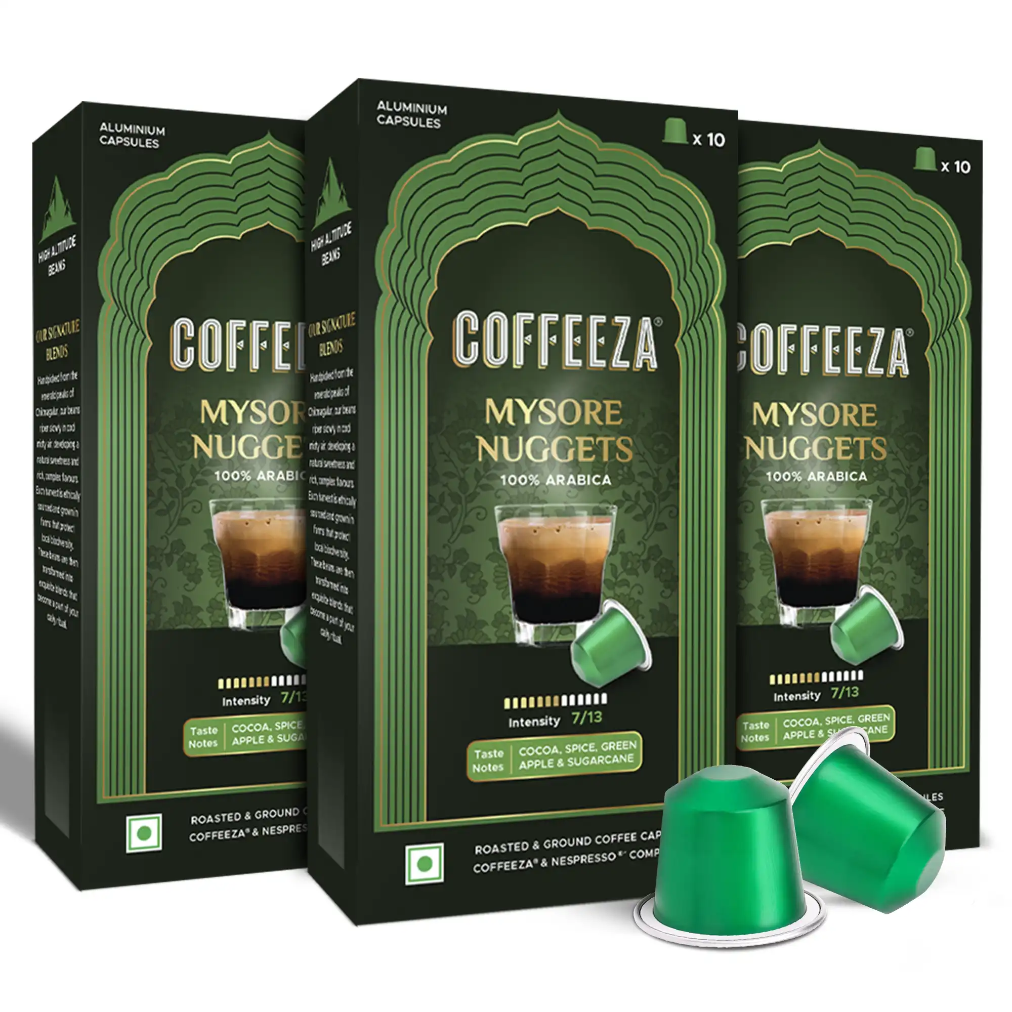 Mysore Nuggets AAA Grade Arabica Aluminium Coffee Capsules - Specialty Coffee - Image 9